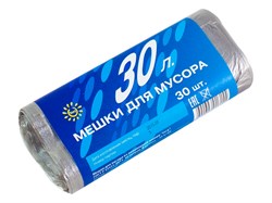 Мешки для мусора ПНД, 30 литров, 30 шт (Very) (уп.) 61-1-030 - фото 10961