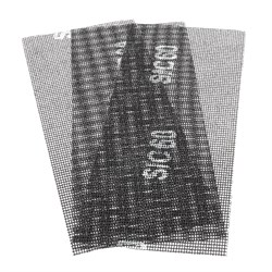 Сетка шлифовальная абразивная Р60, 105 х 280 мм, 3шт, Ремоколор - фото 20449