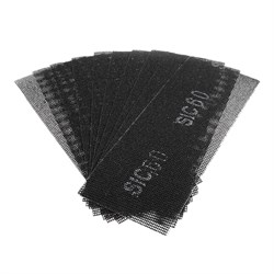 Сетка шлифовальная абразивная Р60, 105 х 280 мм, 10шт, Ремоколор - фото 20480