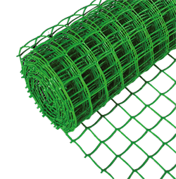 Сетка садовая заборная, пластиковая, ячейка 50х50мм, высота 1м, длина 20м., (шт.) 66-0-018 - фото 25439