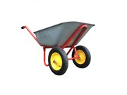 Тачка строительная двухколесная, грузоподъемность 240 кг, объем 110 л Тачка строительная двухколесная, грузоподъемность 240 кг, объем 110 л