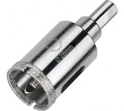 Коронка алмазная по керамограниту с центрирующим сверлом, 28х67 мм, РемоКолор Professional
