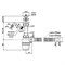 Сифон для мойки/раковины  1 1/2"х40 мм с отводом  в комплекте с гибкой трубой 40х40/50 мм 67-0-148