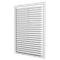 Решетка вентиляционная (A1724C) неразъемная наклон. жалюзи 170х240 мм 52-0-240