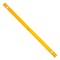 Уровень пузырьковый алюминиевый "Yellow", 3 ампулы, 100 см, РемоКолор 17-0-010