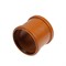 Муфта канализационная, наружная, рыжая, 110мм, (шт.) 141-591
