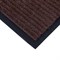 Коврик придверной РЕБРО ПВХ, полиэстер, коричневый, 50х80см 70-1-585