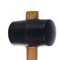 Киянка резиновая, деревянная рукоятка, 450 г, Ремоколор 38-6-106