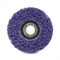 Круг шлифовальный коралловый, синтетический, торцевой, Purple, зернистость очень грубая, 115/22,2мм 37-1-404