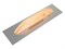 Гладилка для бетона прямая, 130 х 480 мм, нержав. сталь, деревянная рукоятка 27-0-100
