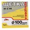 Щетка для УШМ, латунная, дисковая, 100 мм, посадочный диаметр 22,2 мм 45-2-110 Щетка для УШМ, латунная, дисковая, 100 мм, посадочный диаметр 22,2 мм 45-2-110