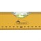 Уровень пузырьковый алюминиевый "Yellow", 3 ампулы, 120 см, РемоКолор 17-0-012